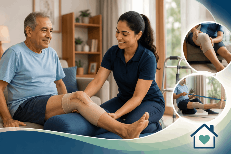 post surgery physiotherapy at home