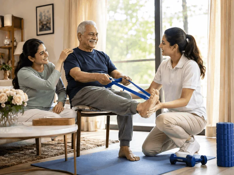 physiotherapy at home for elderly patients